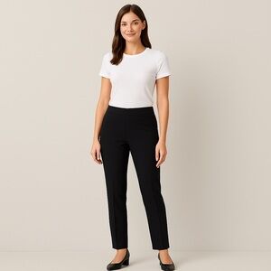 Amanda & Chelsea Black Straight Leg Pants